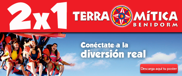 2x1 terra mitica benidorm